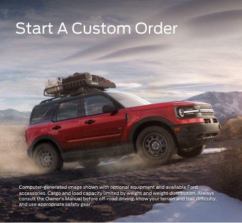 Start a custom order | Lookout Ford in Morehead City NC