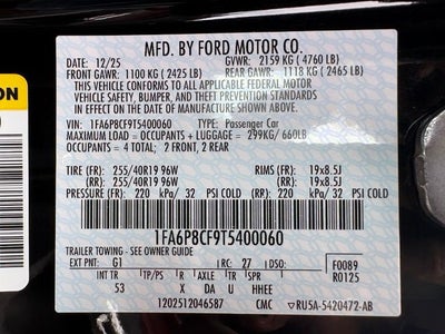 2026 Ford Mustang GT Premium Fastback