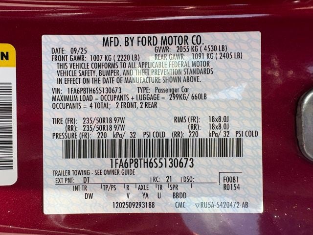 2025 Ford Mustang EcoBoost