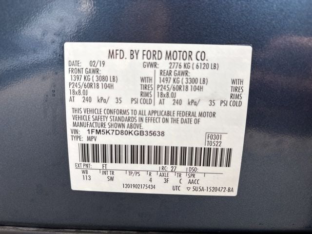 2019 Ford Explorer XLT