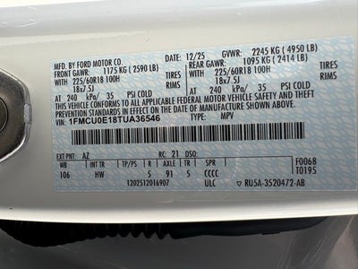 2026 Ford Escape Plug-in Hybrid