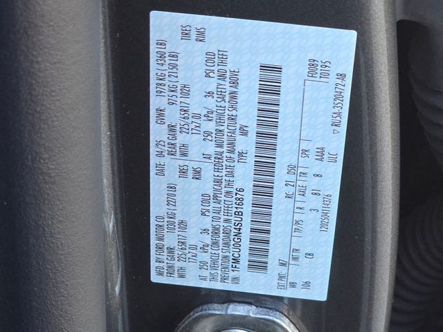 2025 Ford Escape Active