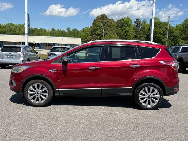 Used 2017 Ford Escape Titanium with VIN 1FMCU9J90HUA56975 for sale in Morehead City, NC