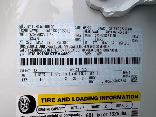 2026 Ford Expedition MAX Platinum®