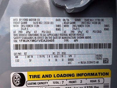 2027 Ford Expedition MAX Platinum