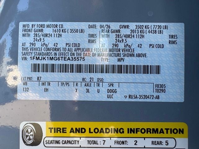 2026 Ford Expedition MAX Platinum®