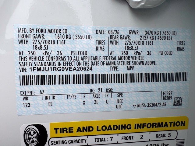 2027 Ford Expedition Tremor®