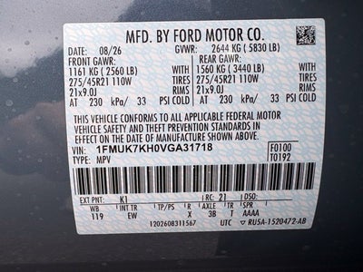 2027 Ford Explorer ST-Line