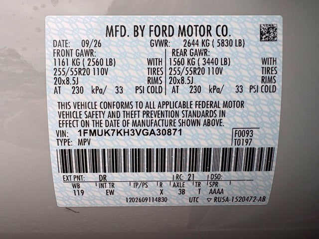 2027 Ford Explorer ST-Line