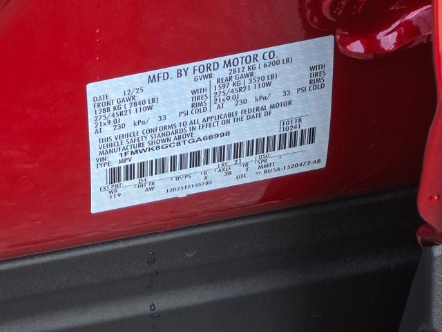 2026 Ford Explorer ST