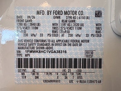 2027 Ford Explorer Platinum