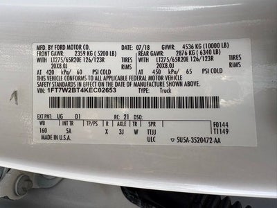 2019 Ford F-250SD Lariat