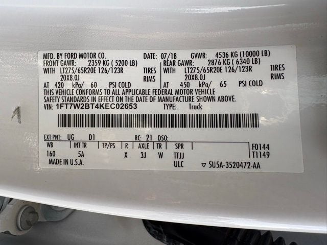 2019 Ford F-250SD Lariat