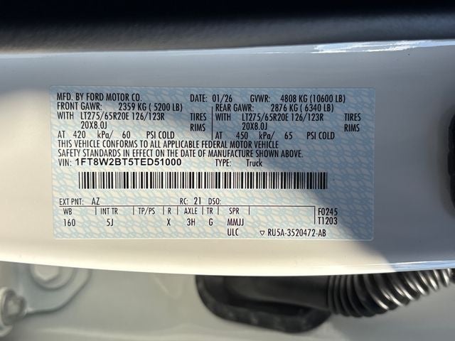 2026 Ford Super Duty F-250® Lariat®