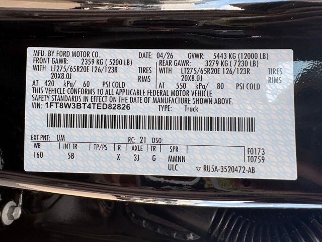 2026 Ford Super Duty F-350® Lariat®