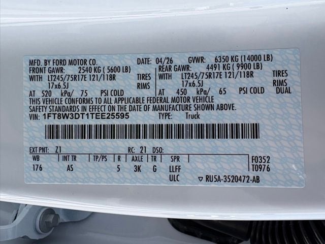 2026 Ford Super Duty F-350® XL