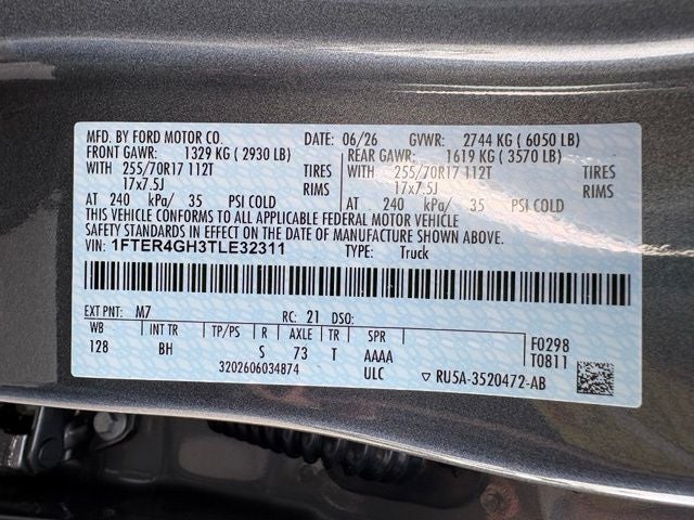 2026 Ford Ranger XLT