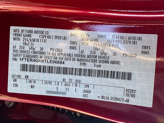 2026 Ford Ranger XLT