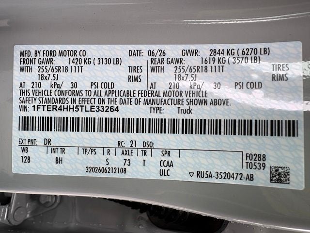 2026 Ford Ranger XLT