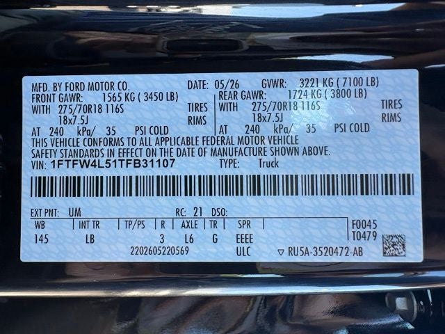 2026 Ford F-150 Tremor®