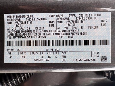 2026 Ford F-150 Tremor®