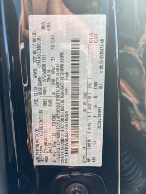 2026 Ford F-150 Lariat®