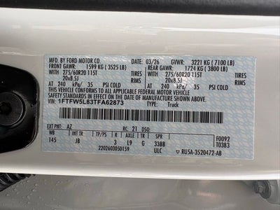2026 Ford F-150 Lariat®