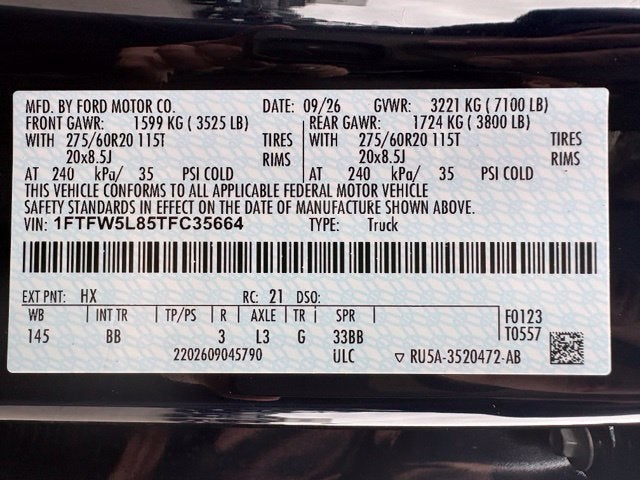 2026 Ford F-150 Lariat®
