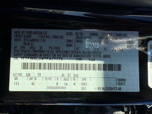 2026 Ford F-150 King Ranch®