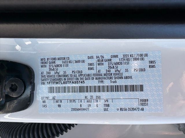 2026 Ford F-150 Platinum®