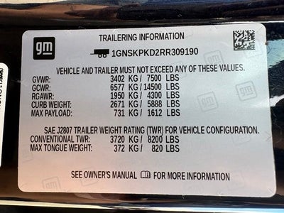 2024 Chevrolet Tahoe Z71