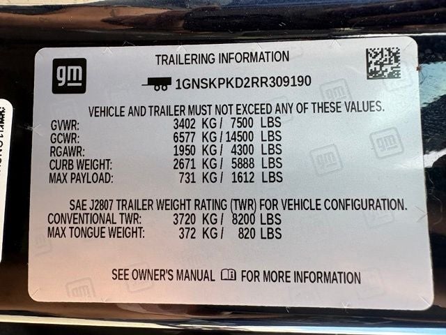 2024 Chevrolet Tahoe Z71