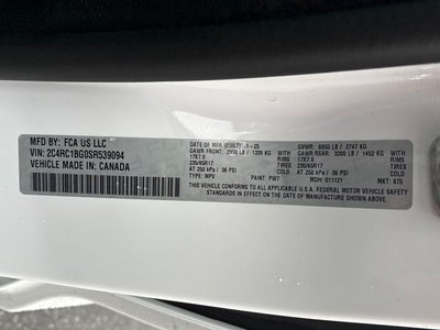 2025 Chrysler Pacifica Select