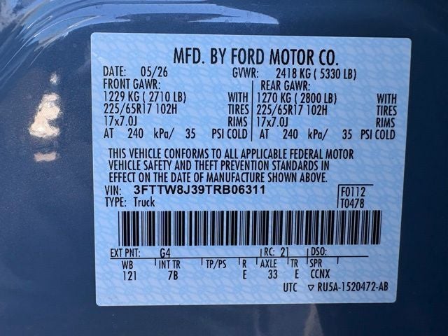 2026 Ford Maverick XLT