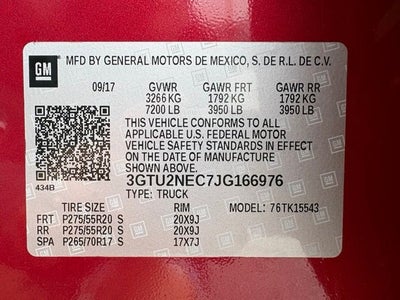 2018 GMC Sierra 1500 SLT