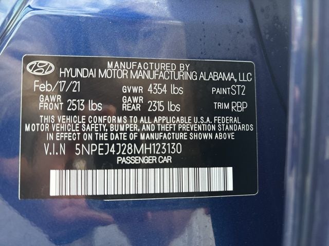 2021 Hyundai Sonata SEL Plus