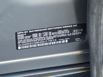 2017 BMW X5 sDrive35i