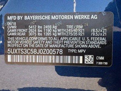 2018 BMW X3 M40i