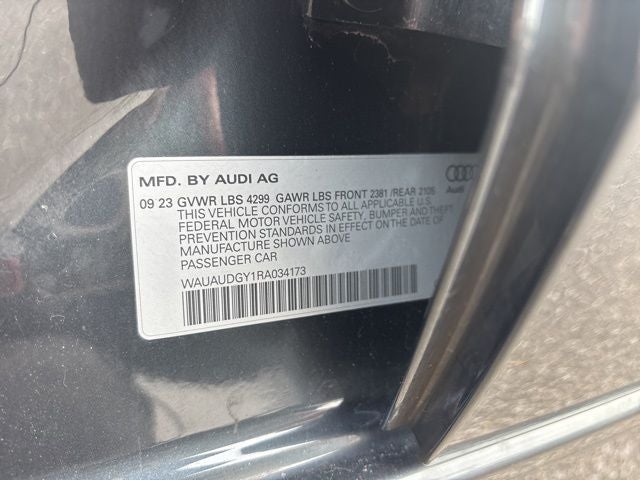 2024 Audi A3 40 Premium FrontTrak