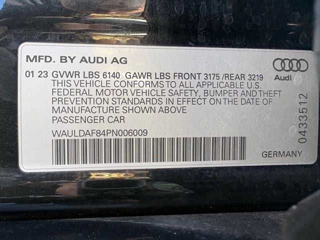 2023 Audi A8 L 55 quattro