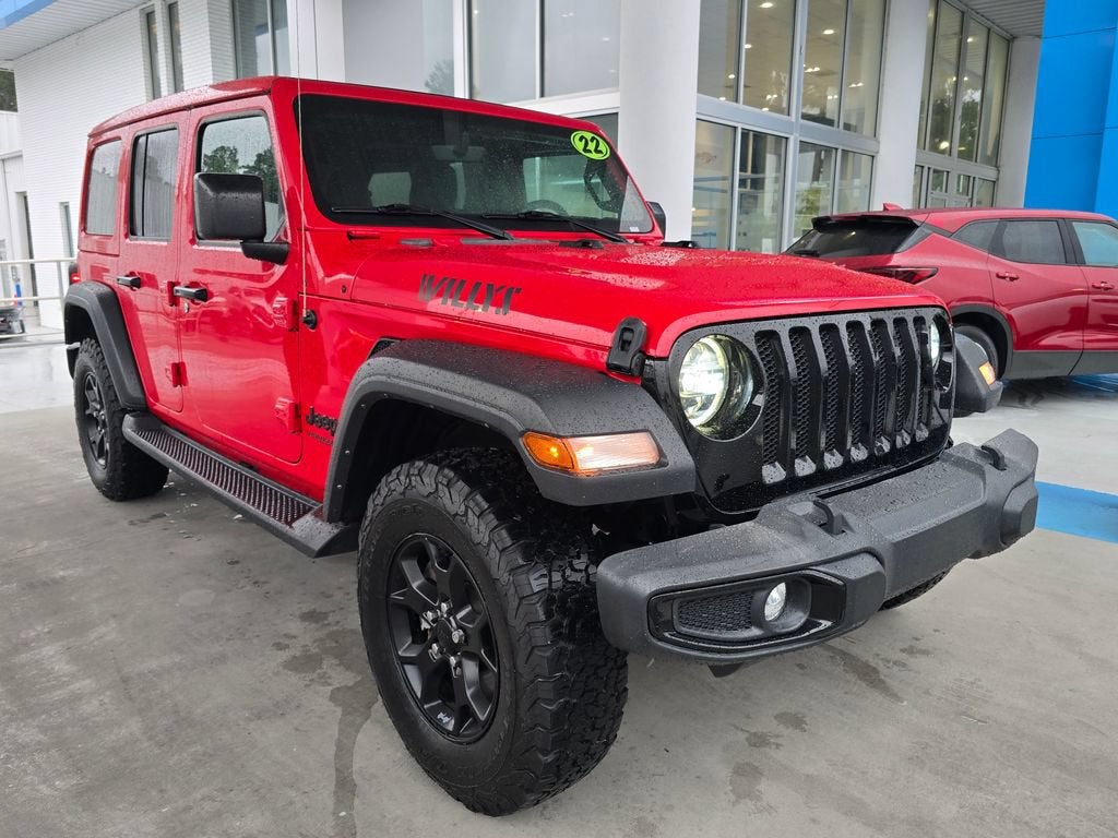 2022 Jeep Wrangler Unlimited Willys 4x4