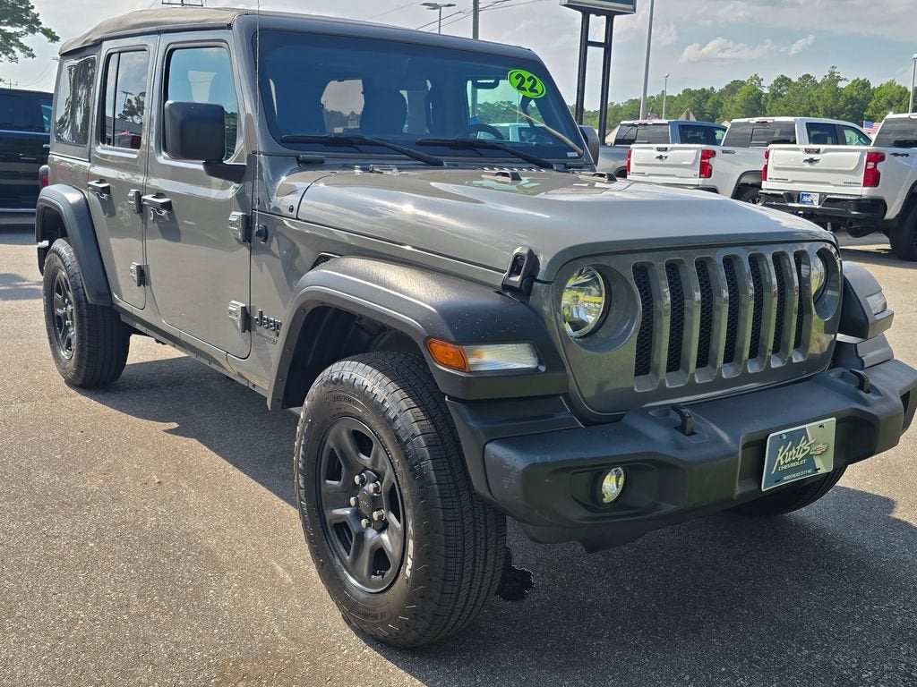 2022 Jeep Wrangler Unlimited Sport 4x4