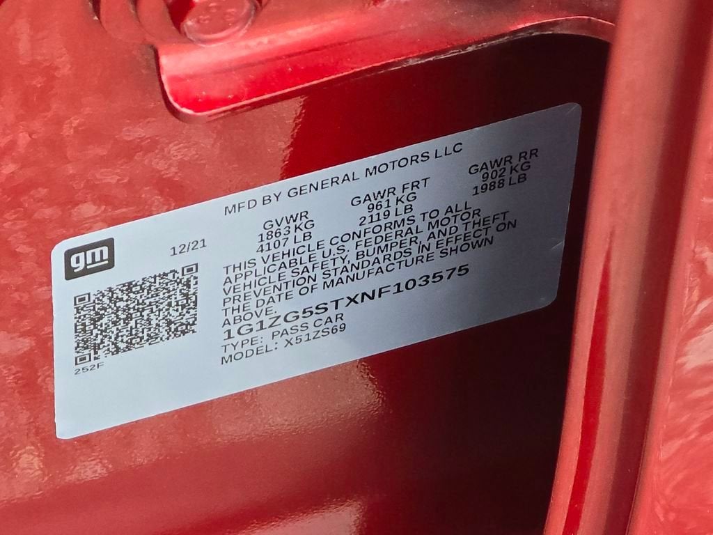 2022 Chevrolet Malibu RS