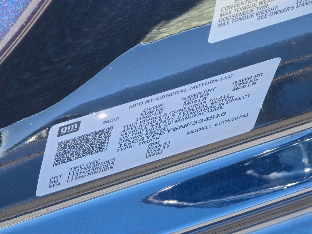 2022 Chevrolet Silverado 2500 HD LTZ