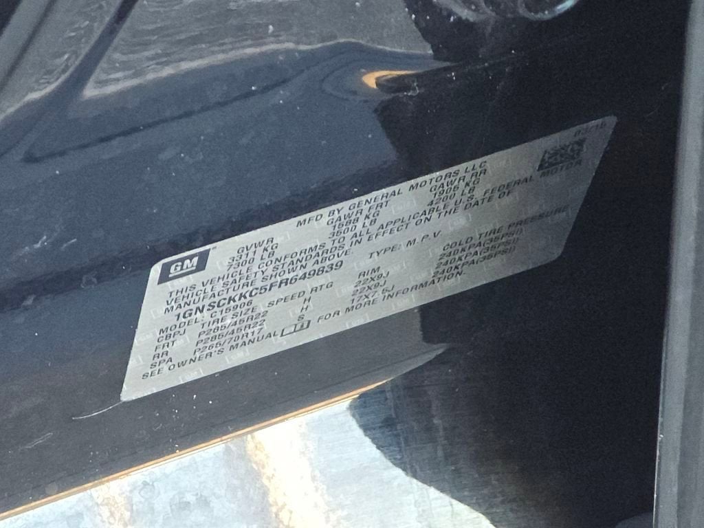 2015 Chevrolet Suburban LTZ