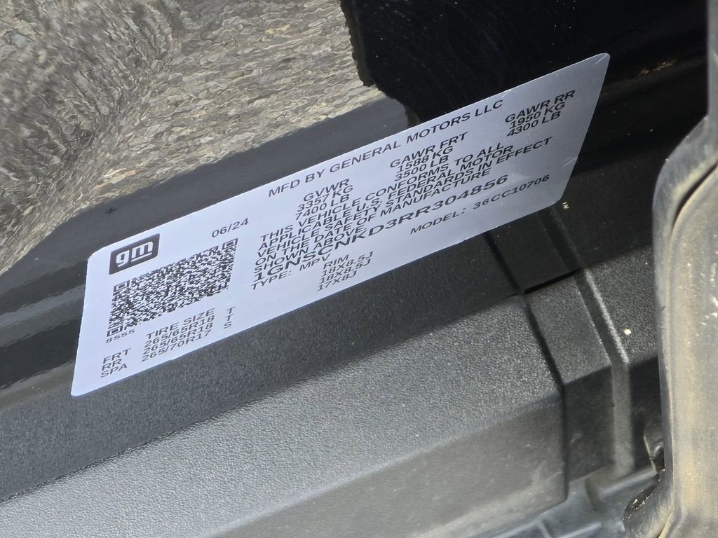 2024 Chevrolet Tahoe LT