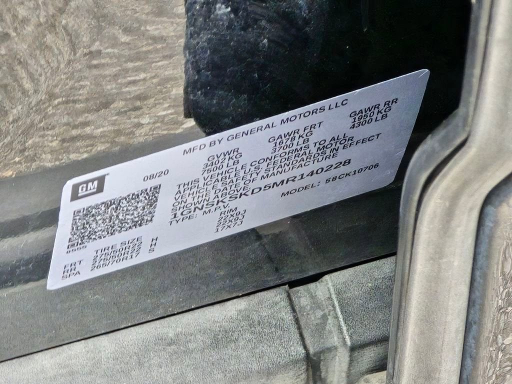 2021 Chevrolet Tahoe Premier