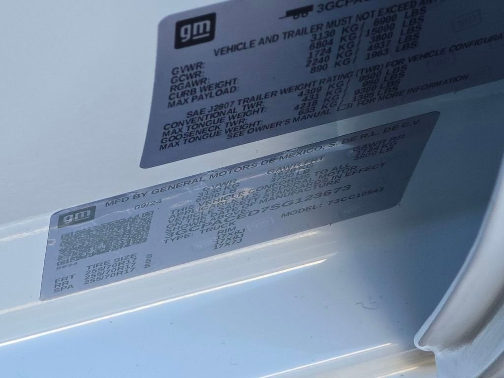 2025 Chevrolet Silverado 1500 LT