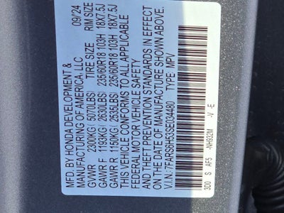 2025 Honda CR-V Hybrid Sport